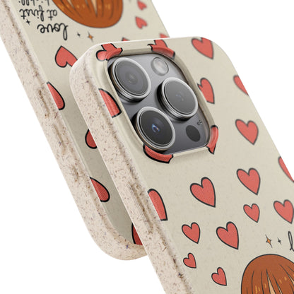 Anime Heartphone Biodegradable Phone Case — “Love at First Kickflip”
