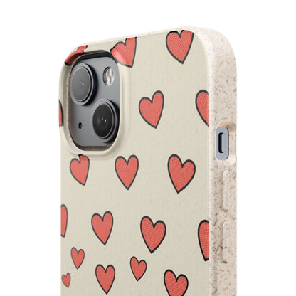 Anime Heartphone Biodegradable Phone Case — “Love at First Kickflip”
