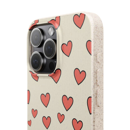Anime Heartphone Biodegradable Phone Case — “Love at First Kickflip”