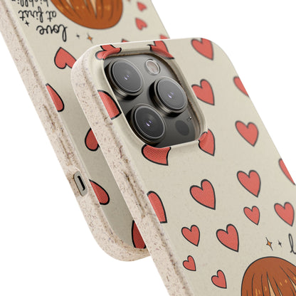 Anime Heartphone Biodegradable Phone Case — “Love at First Kickflip”
