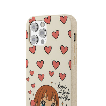 Anime Heartphone Biodegradable Phone Case — “Love at First Kickflip”