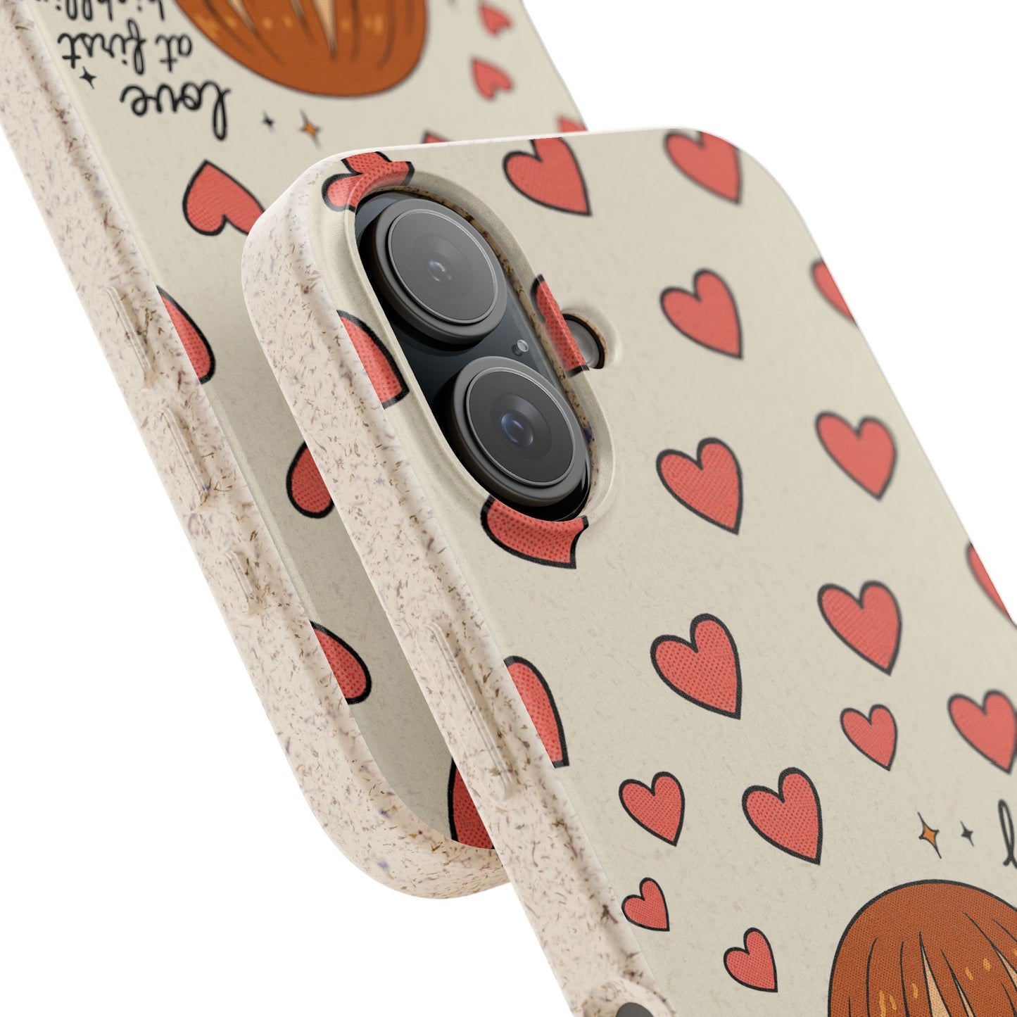 Anime Heartphone Biodegradable Phone Case — “Love at First Kickflip”