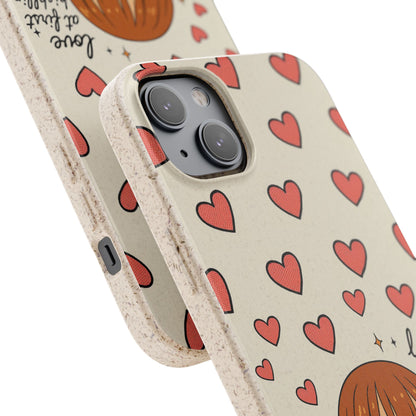 Anime Heartphone Biodegradable Phone Case — “Love at First Kickflip”