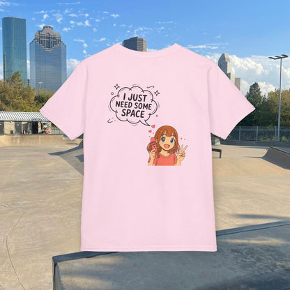 Space Gal Anime Tee — Youth Graphic T-Shirt