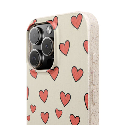 Anime Heartphone Biodegradable Phone Case — “Love at First Kickflip”