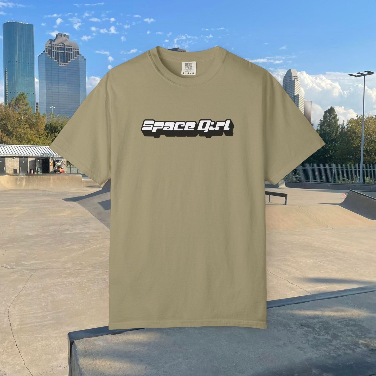 'OG' Logo Garment- Dyed T-Shirt