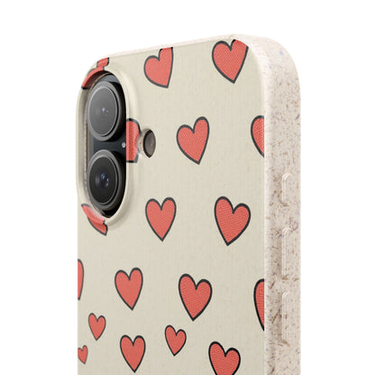 Anime Heartphone Biodegradable Phone Case — “Love at First Kickflip”