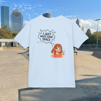 Space Gal Anime Tee — Youth Graphic T-Shirt