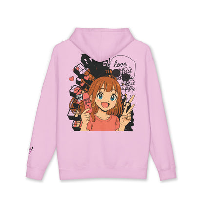 Time Warped Heavy Weight Hoodie - "Love at first kickflip"