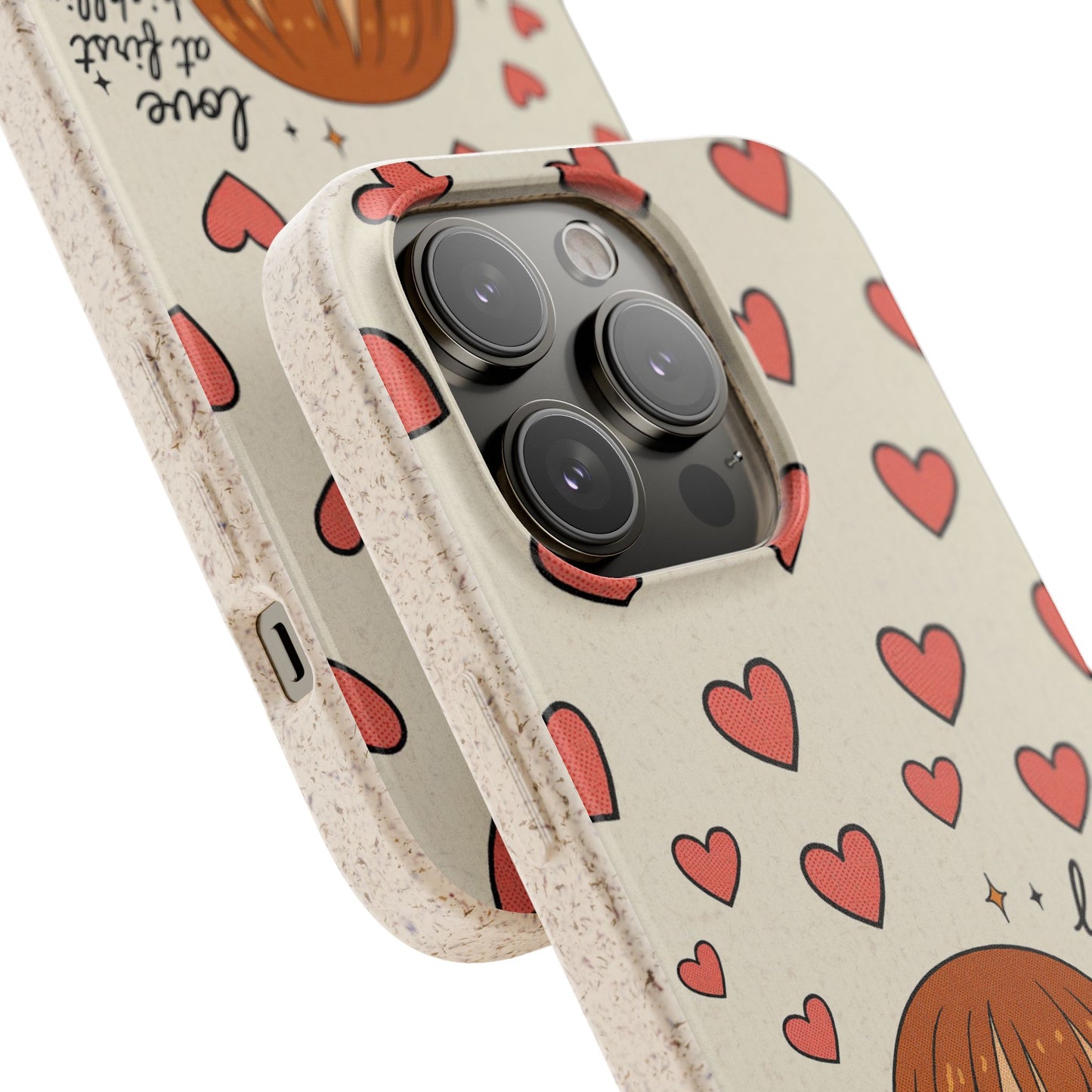 Anime Heartphone Biodegradable Phone Case — “Love at First Kickflip”