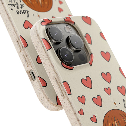 Anime Heartphone Biodegradable Phone Case — “Love at First Kickflip”
