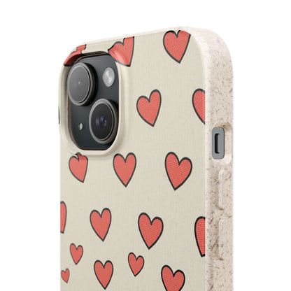 Anime Heartphone Biodegradable Phone Case — “Love at First Kickflip”