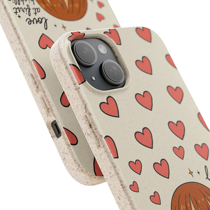 Anime Heartphone Biodegradable Phone Case — “Love at First Kickflip”