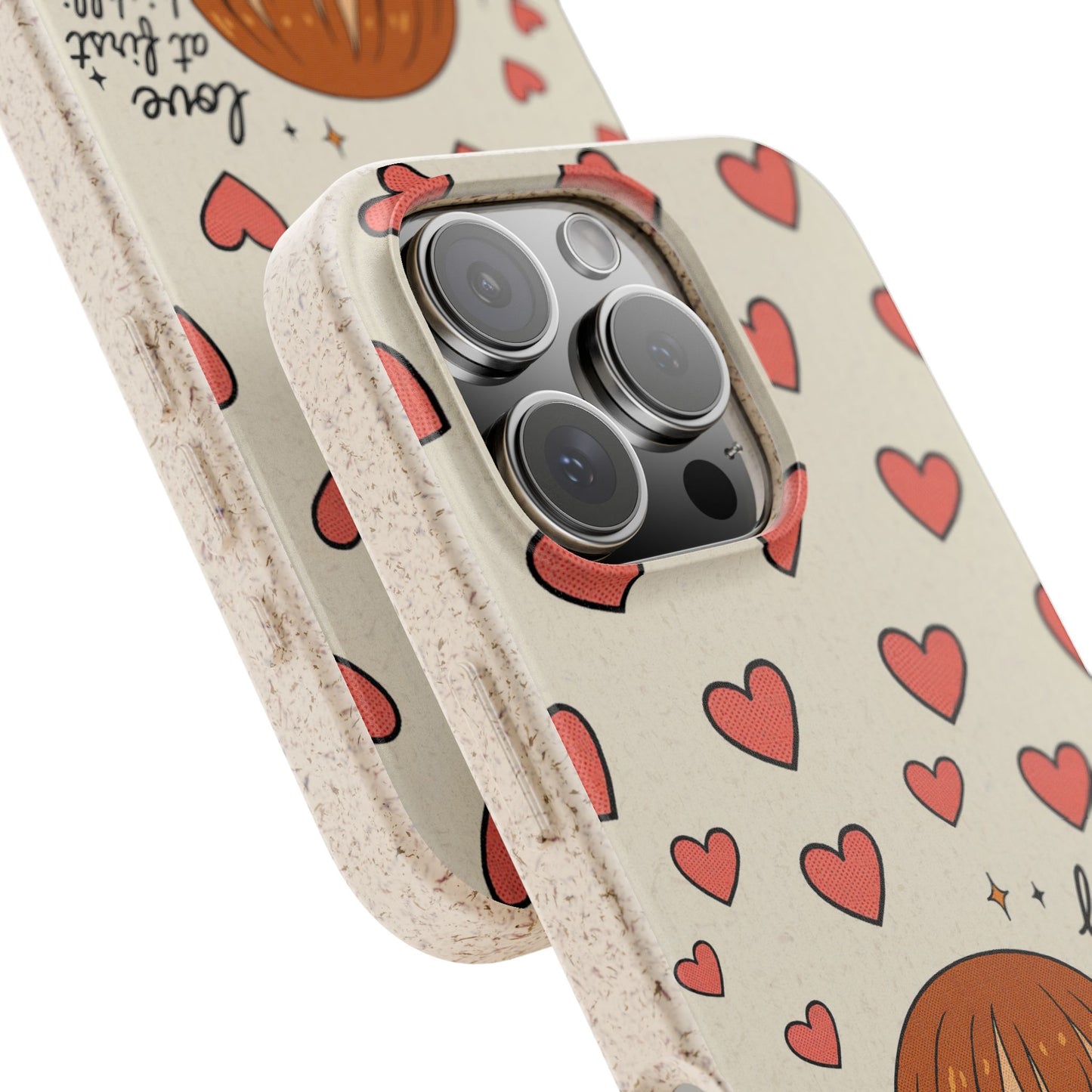 Anime Heartphone Biodegradable Phone Case — “Love at First Kickflip”