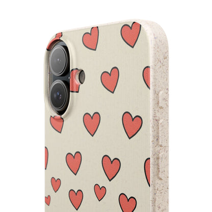 Anime Heartphone Biodegradable Phone Case — “Love at First Kickflip”