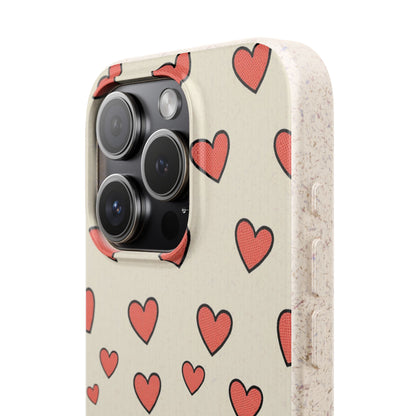 Anime Heartphone Biodegradable Phone Case — “Love at First Kickflip”